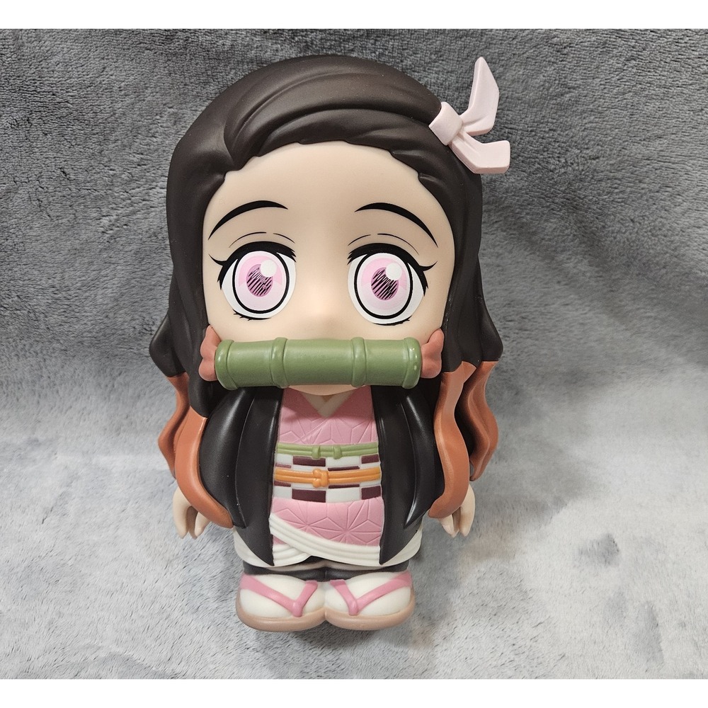 Demon Slayer Nezuko Kamado Coin Bank PVC Coin Bank 8" Piggy Bank